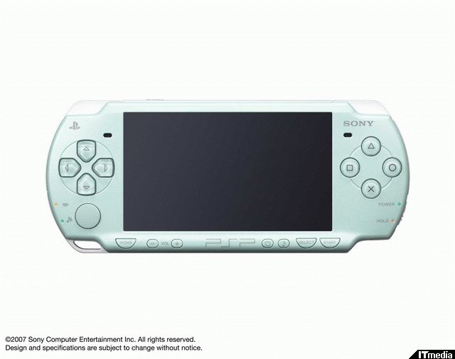 新型PSPに新色「ミント・グリーン」登場 - ねとらぼ