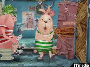2人の囚人ウサギが繰り広げるドタバタ監獄ショートアニメ ウサビッチ 日々是遊戯 ねとらぼ