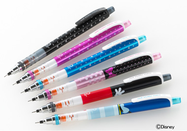 三菱鉛筆 シャープペンシル クルトガ に 7月日よりディズニーデザイン6種類を追加 ねとらぼ