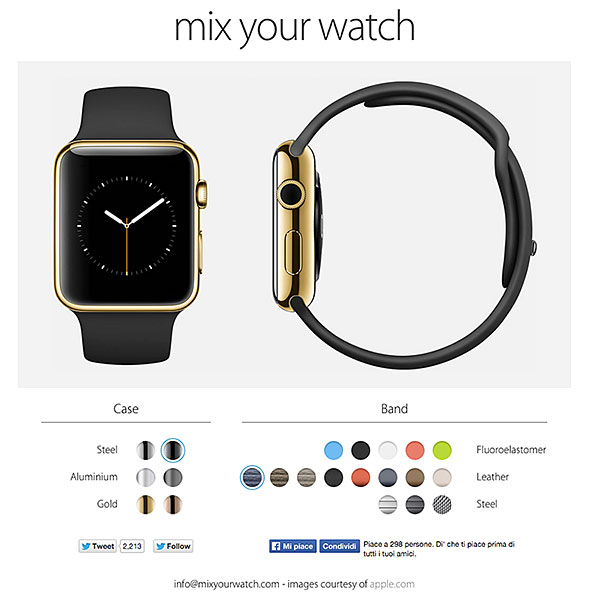 Apple Watchとバンドの組み合わせが確認できる Mix Your Watch が楽しい ねとらぼ