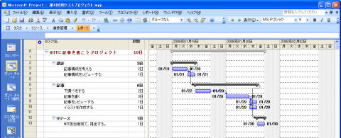 Microsoft Projectでevmに挑戦 これから始める進ちょく管理 4 1 2 ページ Itmedia エンタープライズ