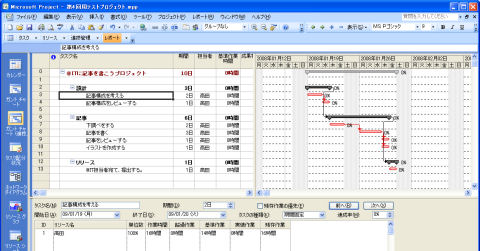 Microsoft Projectでevmに挑戦 これから始める進ちょく管理 4 1 2 ページ Itmedia エンタープライズ