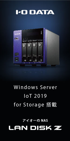 バッファロー Windows Server IoT 2019 for Storage WorkgroupEdition搭載 4ベイラックマウントNAS 16TB  WS5420RN16W9 通販