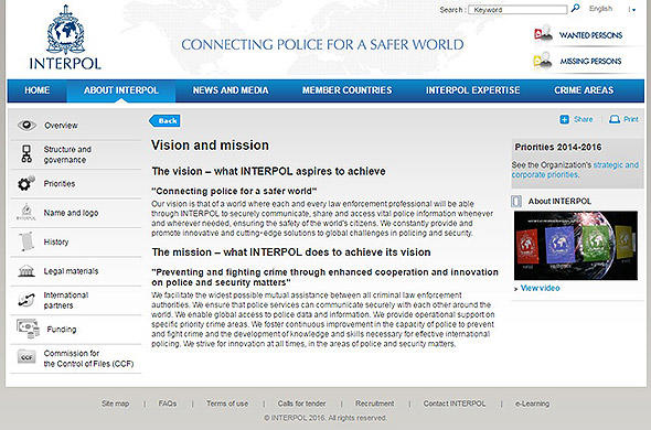 Connecting police for a safer world