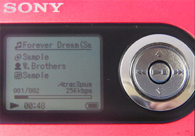 MP3に対応したHDDウォークマン「NW-HD3」――MP3の使い心地を試してみた 