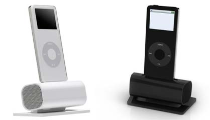 スマホ/家電/カメラ【美品】iPod nano & iPod対応4.2Wスピーカー