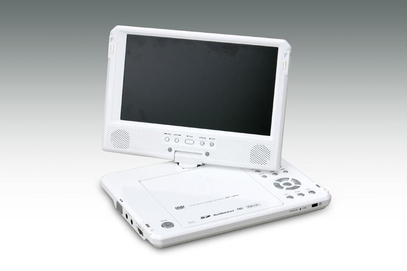 BLUEDOT、回転式の8.5インチ液晶を備えたポータブルDVD - ITmedia NEWS