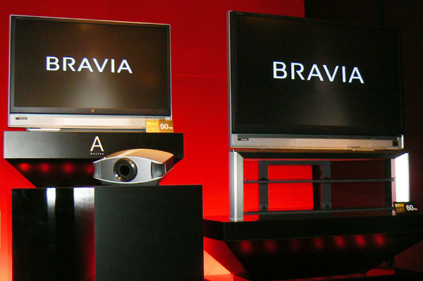 【ジャンク】SONY BRAVIA A2500 KDS-60A2500 ソニー、「SXRD」採用フルHDリアプロテレビ「BRAVIA」