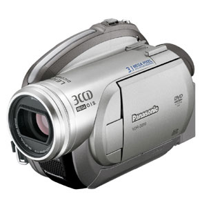 松下、8センチDVD-R DL対応のビデオカメラ「VDR-D310」：メディア換え 