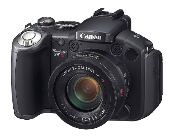 キヤノン、光学12倍ズーム搭載の「PowerShot S5 IS」発表 - ITmedia NEWS