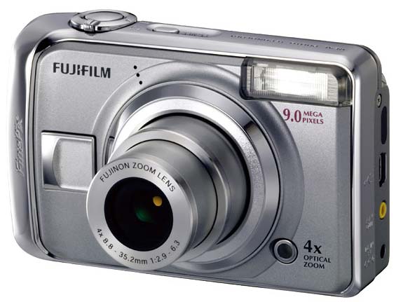 手軽に9メガ――コンパクトデジカメ「FinePix A900」 - ITmedia NEWS