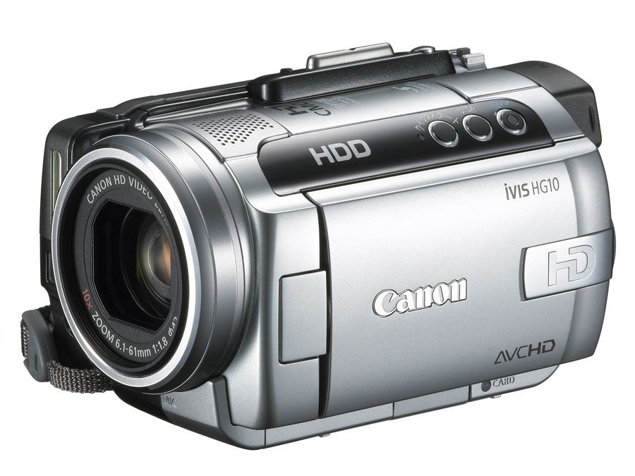 キヤノン、同社初のHDDビデオカメラ「iVIS HG10」 - ITmedia NEWS