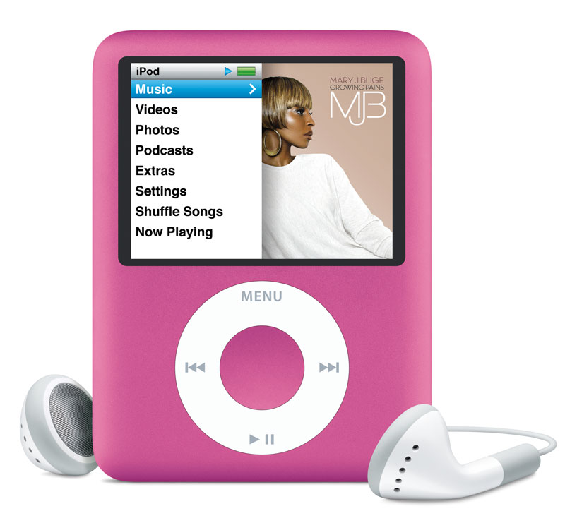 iPod nanoに新色「ピンク」が追加：特別なバレンタインギフトに - ITmedia NEWS
