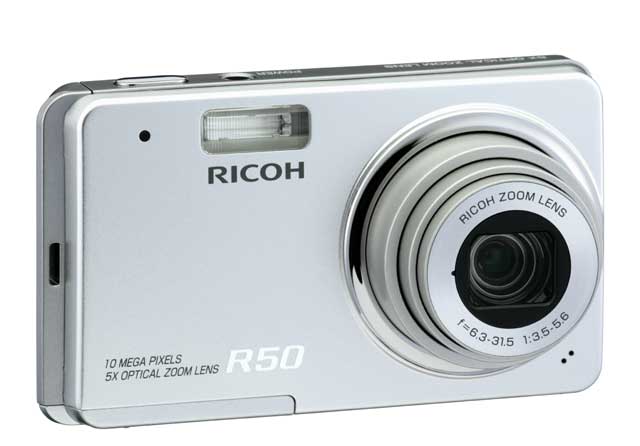 RICOH コンパクト デジタルカメラ R50 CCDデジカメ 1000万画素 光学5倍ズーム 現場 リコー 札幌市 屯田店 リコー、10メガCCDの光学5倍ズームコンパクト「R50」 - ITmedia NEWS