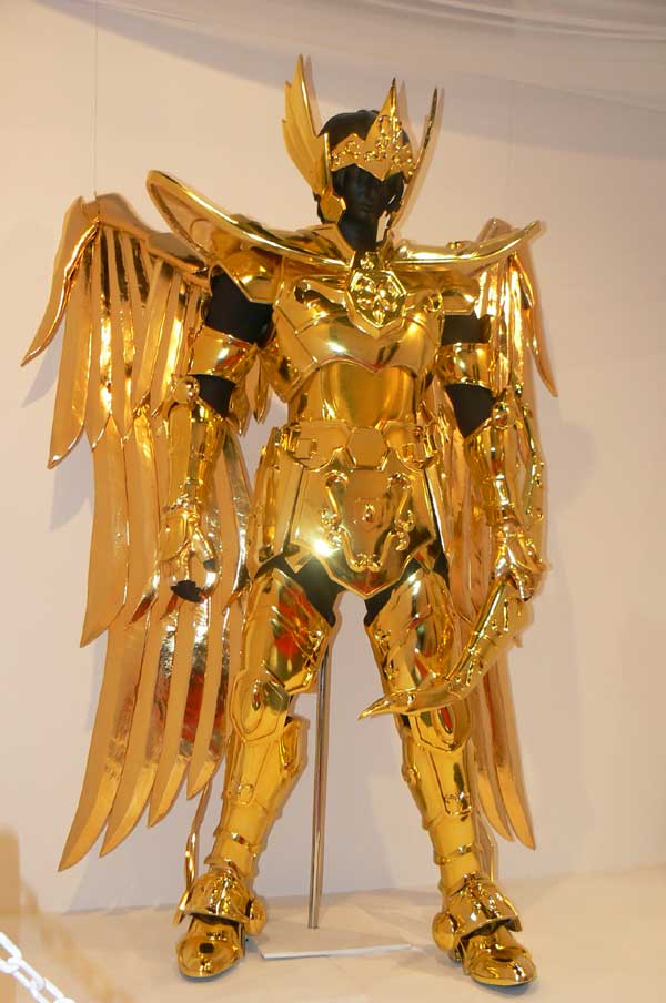 ホントに着られる 黄金聖衣 も 超合金魂イベント Tamashii Nation 2008 Itmedia News