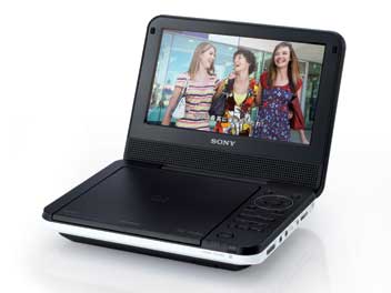SONY 7型液晶ポータブルDVDプレーヤー DVP-FX720W ホワイト SONY DVP