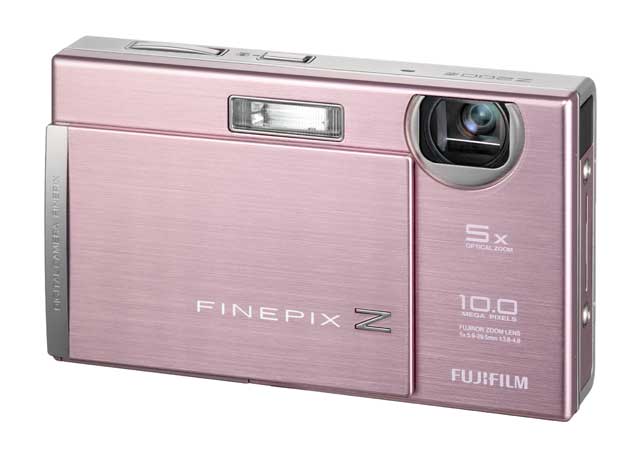 恋するタイマー」搭載のスリムコンパクト「FinePix Z200fd」 - ITmedia