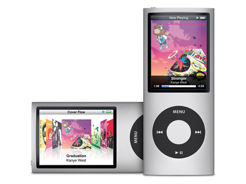 第 4 世代 iPod Nano: 加速度センサー、天才、カラー、高さ