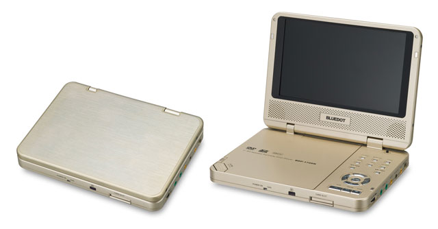 BLUEDOT、7型液晶搭載のスリムなポータブルDVD - ITmedia NEWS