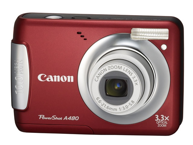 実売1万5000円の“カジュアル”10メガコンパクト 「PowerShot A480