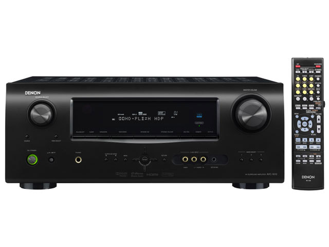 DENON AVアンプ AVC−1610 AUDYSSEY技術搭載 デノン、ドルビープロロジックIIz対応AVアンプ「AVC-1610」発表