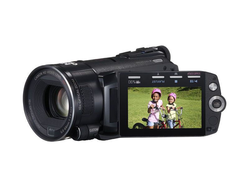 手ブレに強くなった高画質8メガ“ダブルメモリー”「iVIS HF S11
