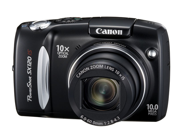 コンパクト10倍ズーム機がさらに進化「PowerShot SX120 IS」 - ITmedia NEWS