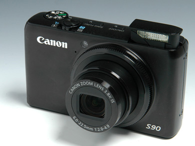 カメラ デジタルカメラ ☆バッテリー2つ☆ キヤノン PowerShot S90 デジタルカメラ カメラ 