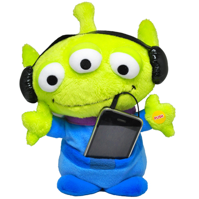 トイストーリー リトルグリーンメン CDプレイヤー ラジオスピーカー