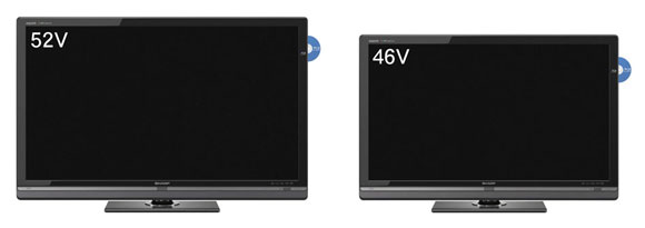 シャープ、“AQUOSクアトロン 3D”にBDレコ搭載のLBシリーズ：BDXL／外