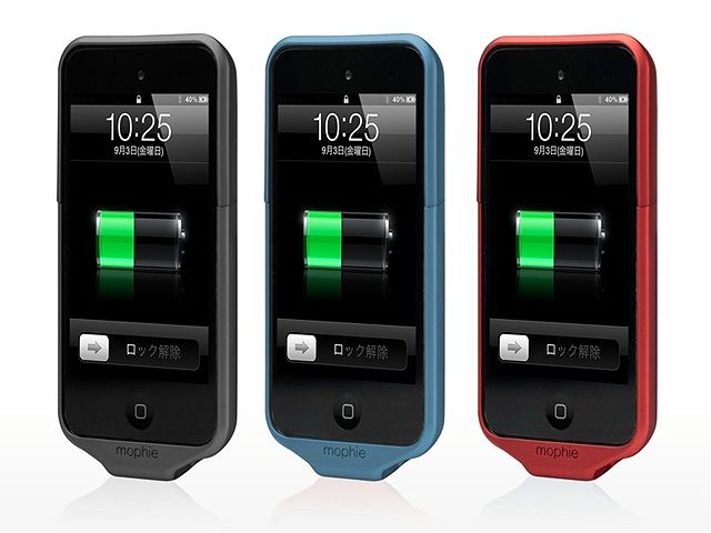 フォーカル、第4世代iPod touch用バッテリー内蔵薄型ケース：厚さ17