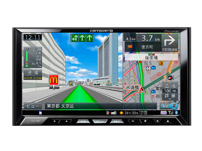 パイオニア、サイバーナビに7V型ワイドVGA液晶搭載の低価格モデル