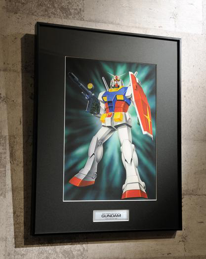 ガンプラ」のパッケージ原画がアート作品に：300円では買えません - ITmedia NEWS