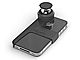 アスク、ワンタッチ装着のiPhone 4S/4用パノラマレンズ「dot」