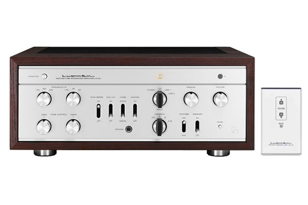 ラックスマンの“復刻シリーズ”第2弾、真空管式プリメインアンプ「LX