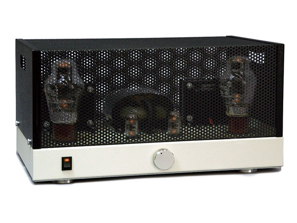 自作真空管アンプ ボリューム調整機能付き エレキットtu-8300 自作真空管アンプ ボリューム調整機能付き エレキットtu-8300 自作