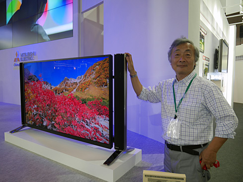 未来のテレビ を打ち出した三菱電機と中国パネルメーカーの攻勢 Ceatec振り返り 麻倉怜士のデジタル閻魔帳 2 2 ページ Itmedia News