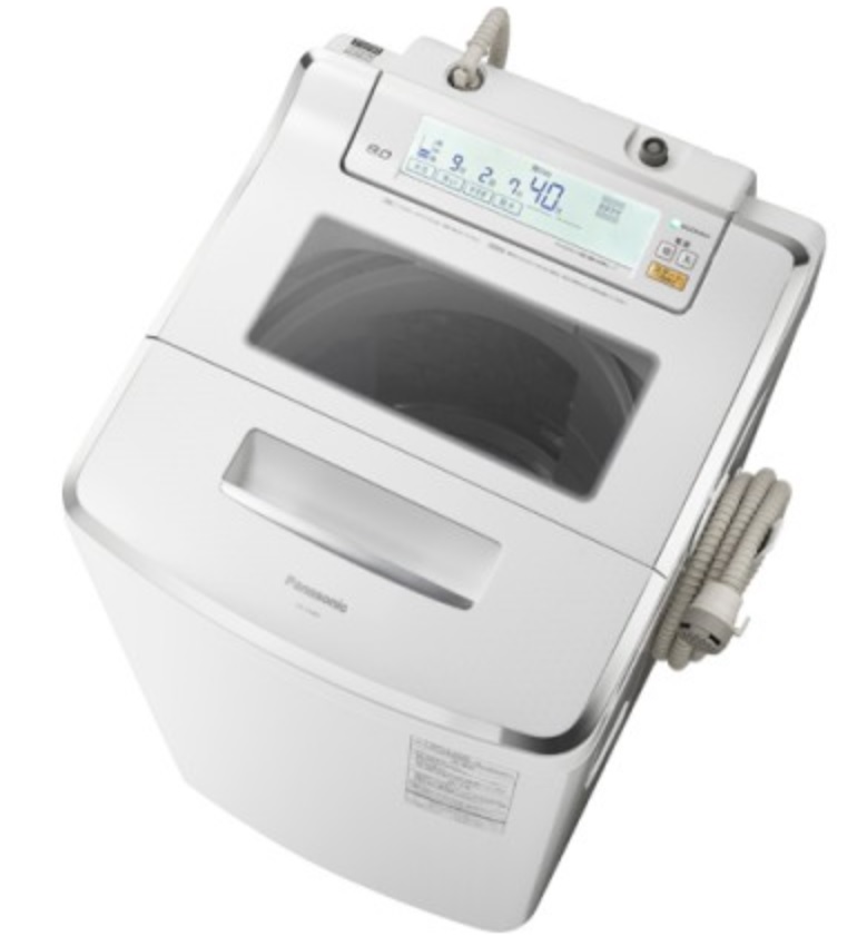 パナソニック、縦型洗濯機「NA-JFA801」を発売――投入口面積を 