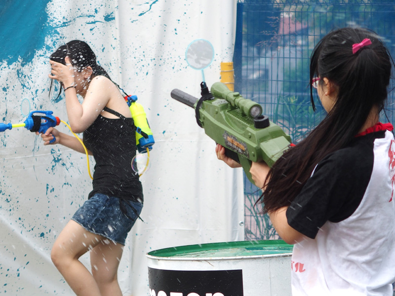 夏は豊洲でリアルスプラトゥーン qもできる大人の水遊び場がオープン 水着かコスプレで無料に Itmedia News