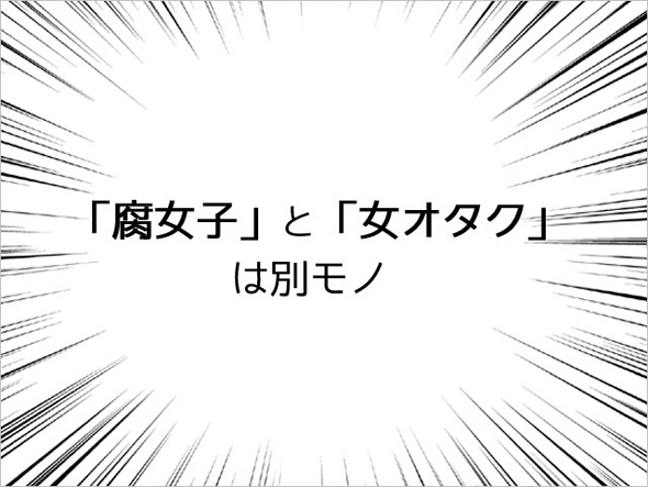 腐女子 と 女オタク の違いは 複雑すぎる オタク女性 の生態を図説してみた 1 3 Itmedia News