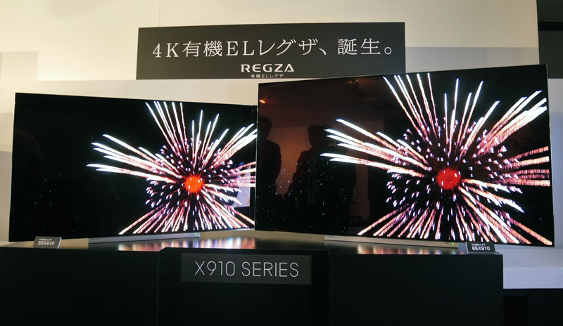 東芝が初の4K有機ELテレビ「X910」シリーズを発表――あの「KURO」と同じ