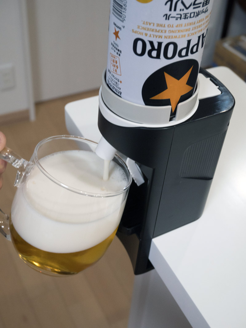 ちょっと本格的 ビールをもっと美味しくする ビールアワー極泡バーサーバー 1 2 ページ Itmedia News