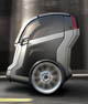 GMとSegway、小型の2輪電気自動車を披露