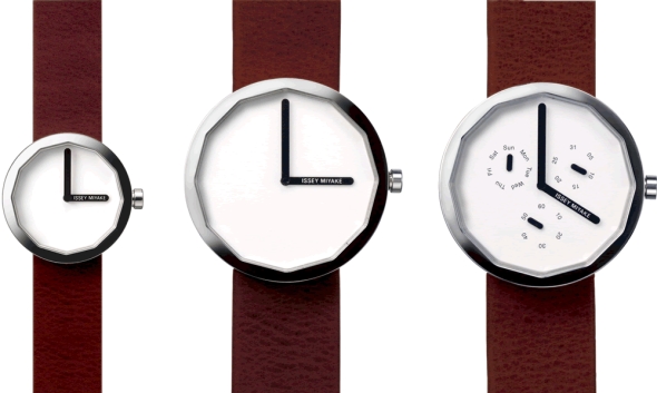 深澤直人氏デザインの腕時計「TWELVE」、2010年秋冬モデルはボルドー色