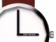 深澤直人氏デザインの腕時計「TWELVE」、2010年秋冬モデルはボルドー色の皮革バンド