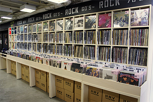 HMV record shop aJ̓XBmybÑR[i[