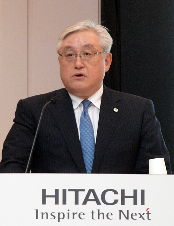 日立15年3月期、過去最高の営業益6004億円 東原社長「成長路線に入った