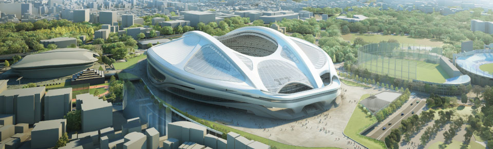 新国立競技場はアーチ維持 工費900億円膨らむ - ITmedia ビジネス