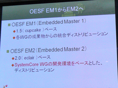 OESF EM1からEM2へ