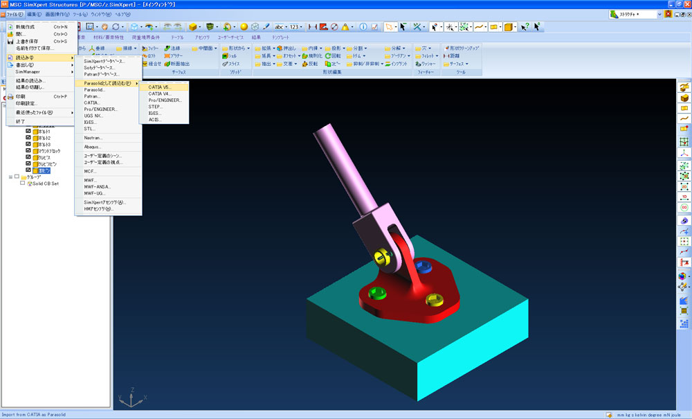 Mscの 仮想実験室 Md Nastran Desktop Mscの新製品 Md Nastran Desktop Monoist